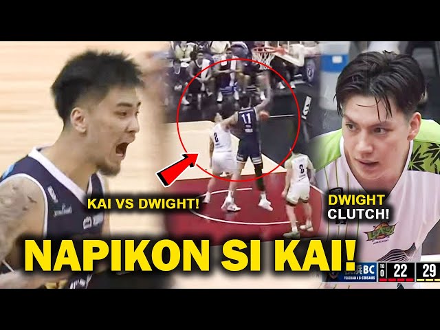 KAI SOTTO Napikon at INASAR pa ang mga Referee! | Dwight CLUTCH THREE! | KAI vs DWIGHT Duel!