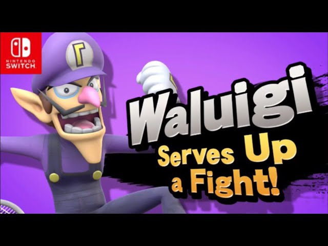 Super Smash Brothers Ultimate Waluigi Reveal Trailer