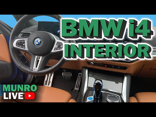 BMW i4 Interior Breakdown | Tesla & Rivian Comparisons