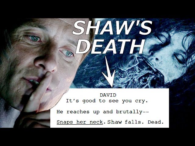 Prologue Script REVEALS Shaw's Death & Why David Killed Engineers