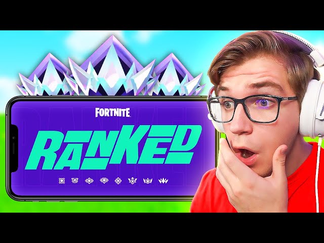 Playing The NEW Ranked Mode on Fortnite Mobile!