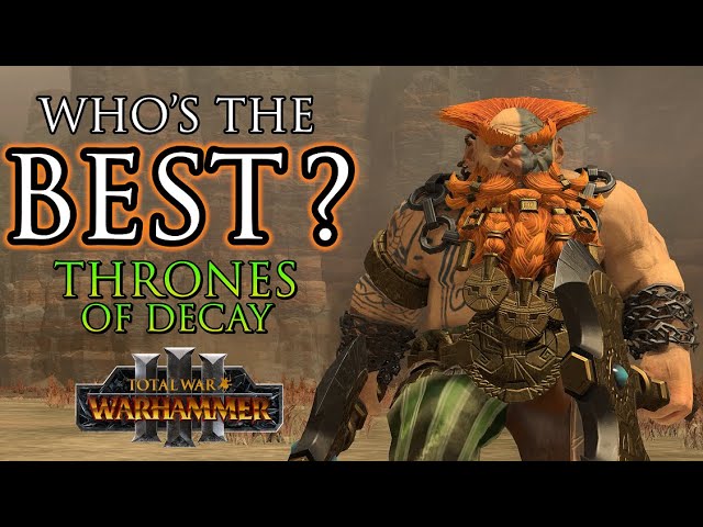 Testing WHO'S THE BEST of the Thrones of Decay units?