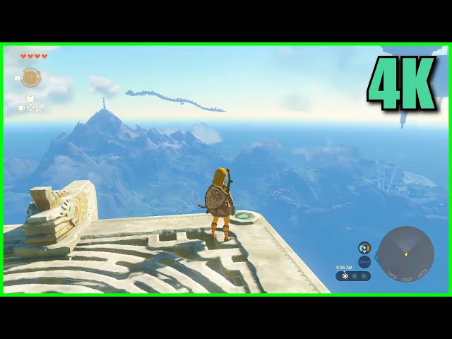 Zelda Tears of the Kingdom 2023 Presentation Gameplay 4k Enhanced