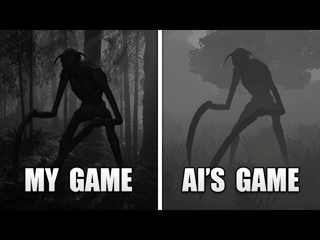 Can I Make a Better Horror Game Than AI?