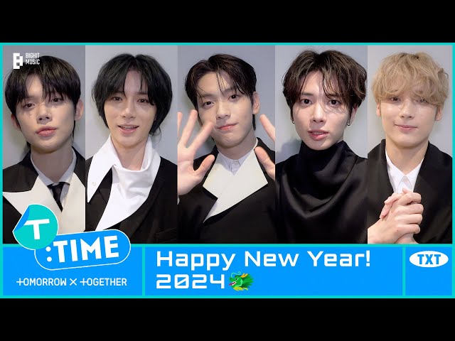 [T:TIME] Happy New Year 2024 - TXT (투모로우바이투게더)