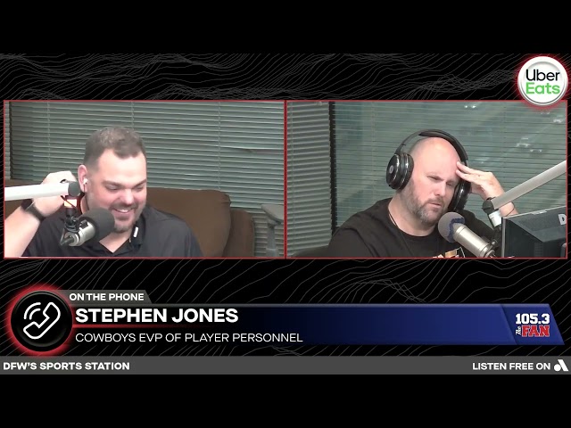 Stephen Jones on 105.3 The Fan | Dallas Cowboys 2024