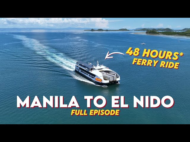 Exciting 48 Hours Ferry Ride from Manila to El Nido Palawan