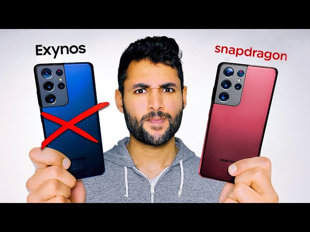 Galaxy S21 Ultra - Exynos vs Snapdragon.