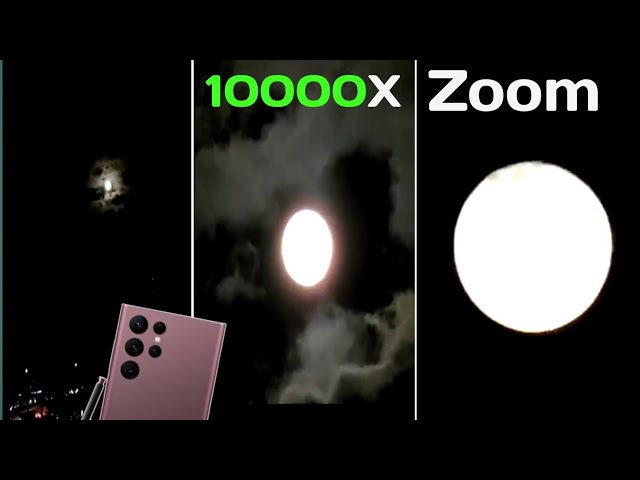 Galaxy S22 Ultra 10000X Zoom Camera 😱😱