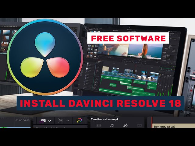 How To Download & Install DaVinci Resolve 18 for windows 10 - 11.Free Video Editing software 2023
