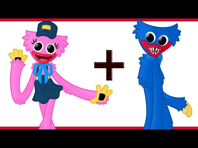 Kissy Missy + Huggy Wuggy = ??? | Poppy Playtime Animation meme PART #34