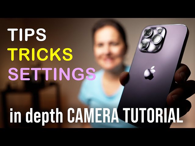 HOW TO USE CAMERA APP on iPhone 14 pro & pro Max | IN DEPTH TUTORIAL