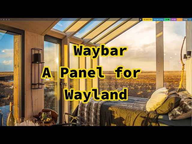 Waybar: A panel for wayland ft. Hyprland