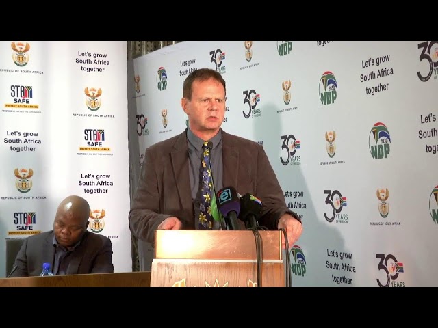 Department of Water and Sanitation briefs media on the closure of the Lesotho Highland tunnel