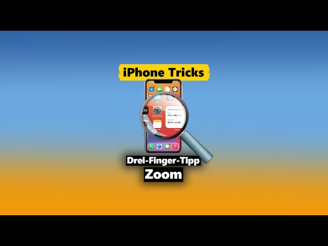 Zoom Trick auf dem iPhone #shorts #iphone #ios15