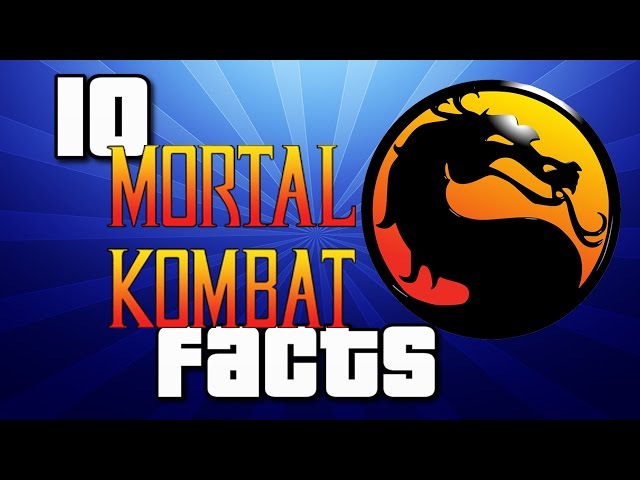 10 Mortal Kombat Facts