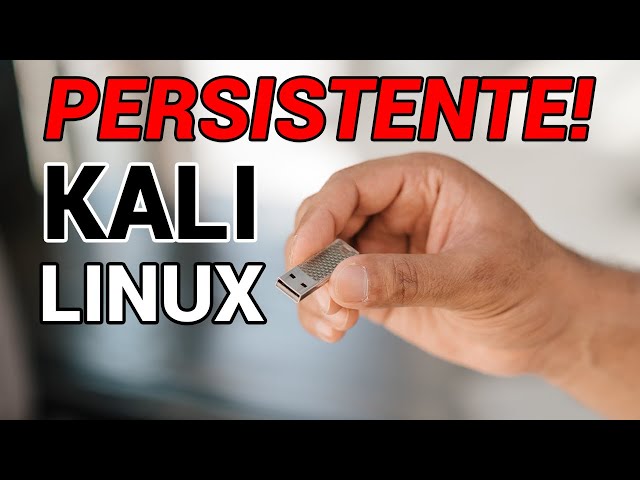 Kali Linux Live With Persistance - Kali Linux Bootable Tutorial