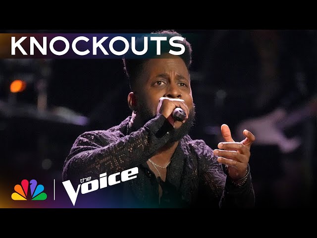 Gene Taylor Exudes STYLE and FINESSE Covering "I Don't Want to Miss a Thing" | The Voice Knockouts
