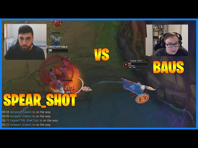 Thebausffs vs Spear_shot - LoL Daily Moments Ep 2036