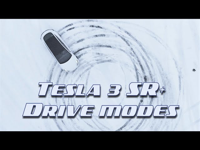 17. Tesla 3 SR+ drive modes #dynotest