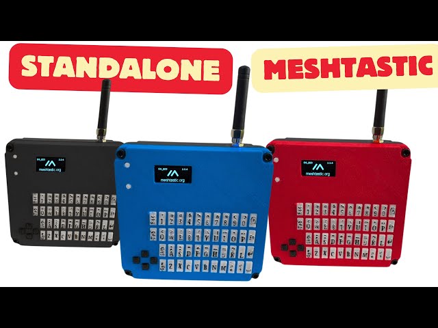 Very Affordable Meshtastic Standalone Device (no phone needed!)