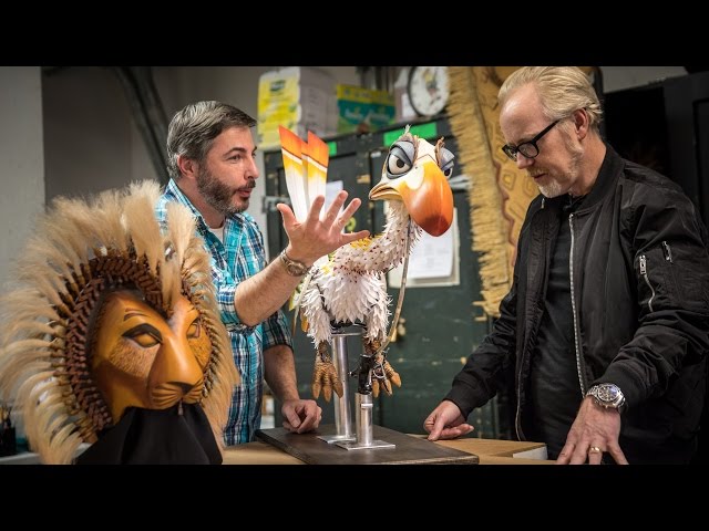 Behind the Scenes in The Lion King's Puppet Shop