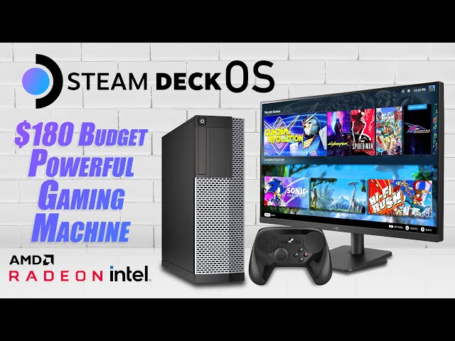 You Can Build A Powerful & Cheap $180 Steam Deck OS Gaming Machine!