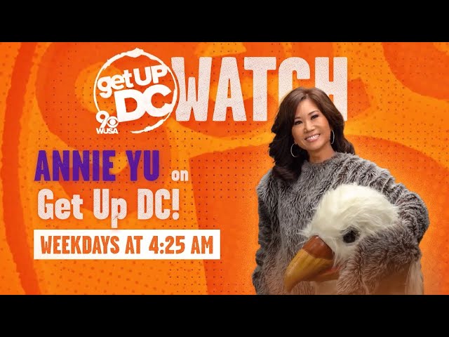 Get Up DC! Anchor Annie Yu's Mascot Dream Came True!
