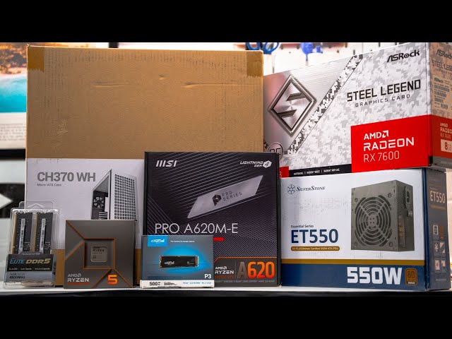 Cheapest AMD 7000 Build! | !microcenter 13900K + 4090 PC Giveaway