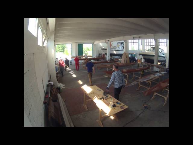 Bootsbau im Zeitraffer - Berger-Boote Workshop Juli 2014