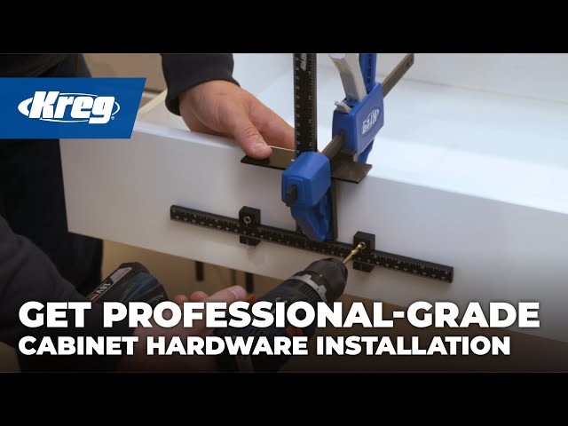 How to Use The Kreg Cabinet Hardware Jig Pro