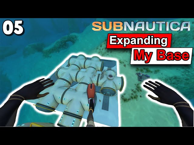 Subnautica - Expanding my base - Part 5