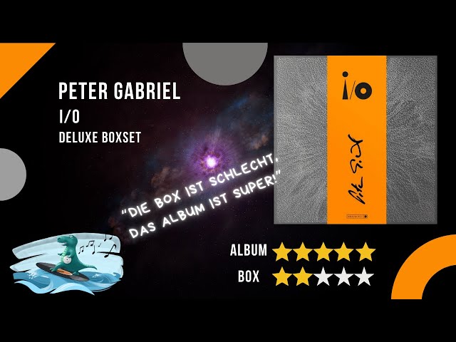 Ich hab´s gekauft, damit ihr es nicht müsst. - Peter Gabriel - i/o - Boxset - Review - Deutsch