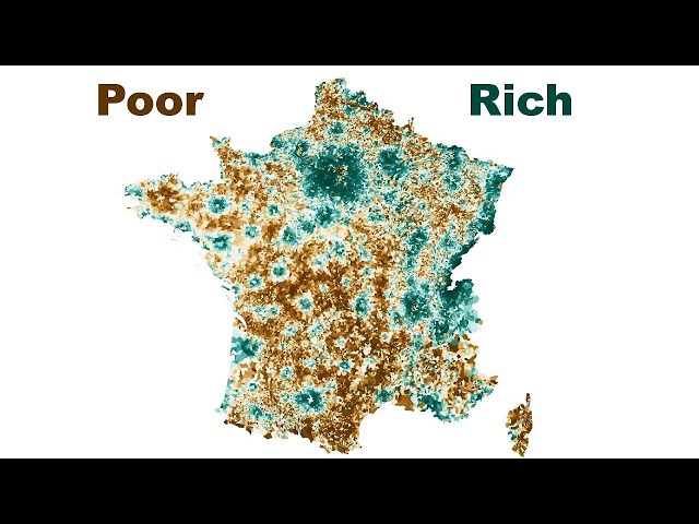 Assembling France by Average Income