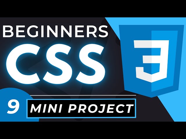 CSS Mini-Project for Beginners