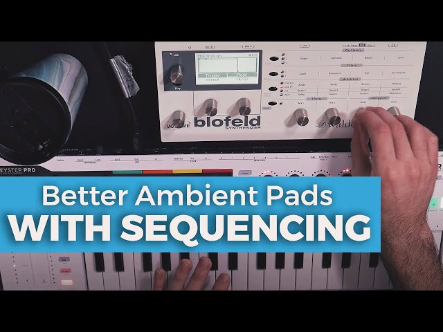 Creating AWESOME Pads With Aleatoric Sequencing 🤯 | feat. Arturia KeyStep Pro and Waldorf Blofeld