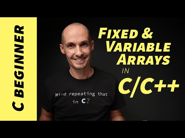 Fixed and Variable Length Arrays in C and C++