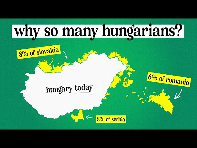 Why Are There So Many Hungarians In Slovakia & Romania?