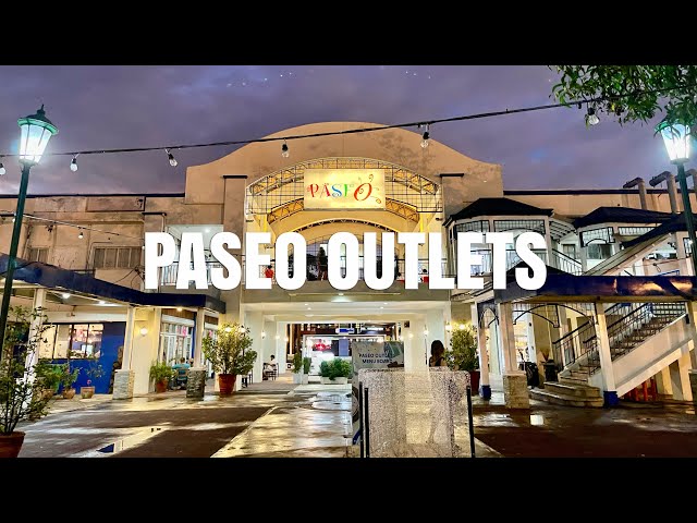 [4K] Paseo Outlets Walking | Santa Rosa Laguna Philippines