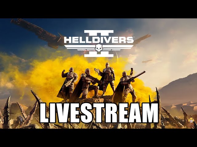 🔴Live - Helldivers 2 - Farming Medals for Democracy