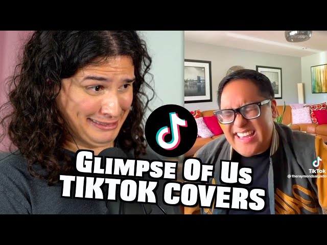 The BEST 'Glimpse of Us' Covers on TikTok l Vocal Coach Reacts