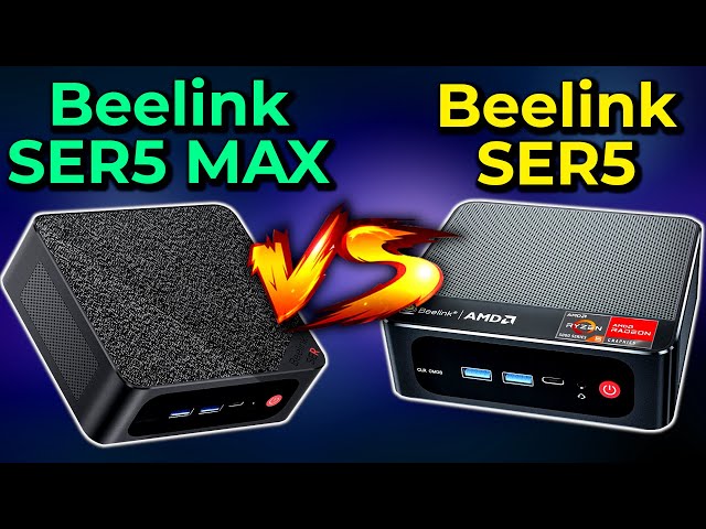 Beelink SER5 vs SER5 MAX | R5 5560U vs 5800H | Does TDP Matter? What Is the Difference?