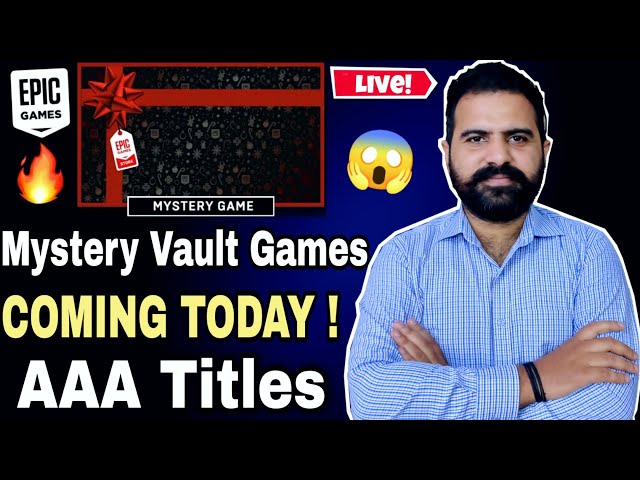 MYSTERY VAULT GAMES Coming Today ! AAA Titles COMING - IEG