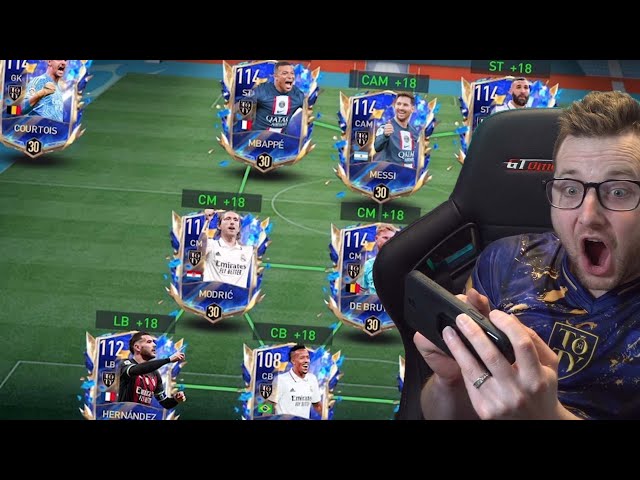 Full Max Rated TOTY Starter Squad on FIFA Mobile 23! The Best in the World 11 From the FIFA 23 TOTY!