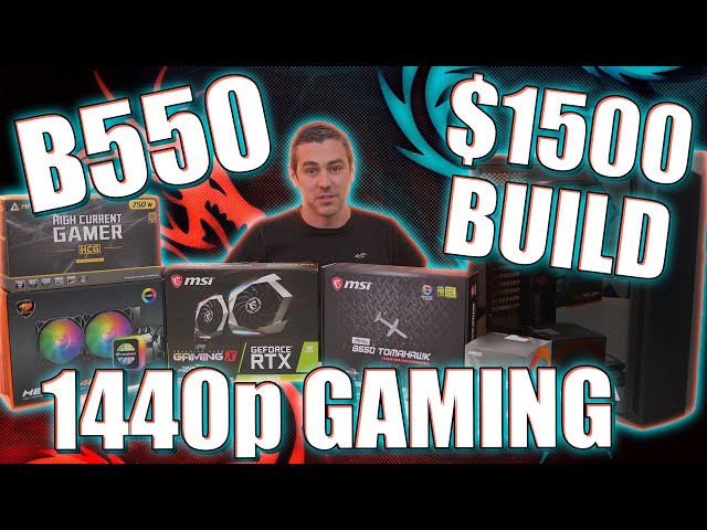 EPIC $1500 Gaming PC Build 2020! [Ryzen 5 3600X & RTX 2060 SUPER]