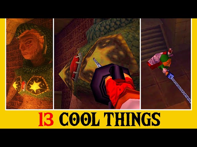 13 Cool Things You Probably Didn't Know About Zelda: Ocarina Of Time (Part 3)