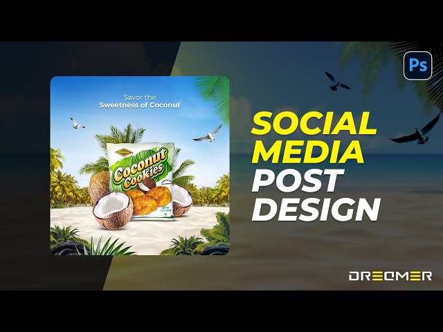 Create Stunning Social Media Posts With Adobe Photoshop: Creative Design Tutorial!