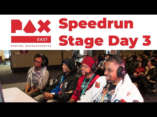 GDQ Hotfix presents PAX East 2024 Speedrun Stage Day 3