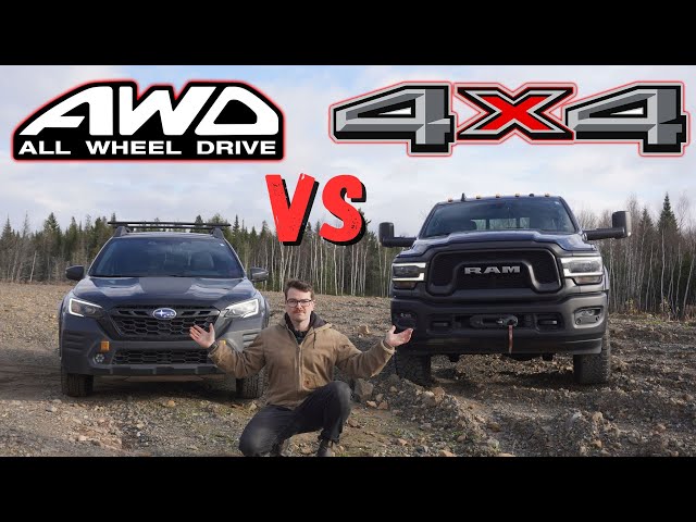 4WD vs AWD | What Is The Actual DIFFERENCE **Heavy Mechanic Explains**