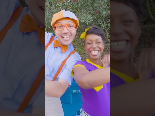 Learn to Recycle with Blippi on Earth Day! | #shorts #blippi #toys